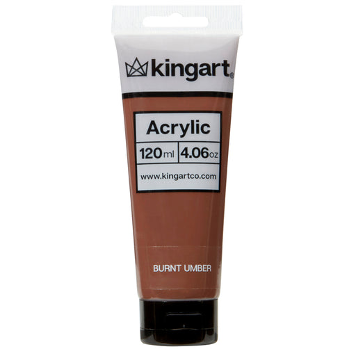 KINGART® PRO Artist Acrylic Paint, Individual Colors, 120ml (4.06oz) Per Tube, More Colors Available - KINGART