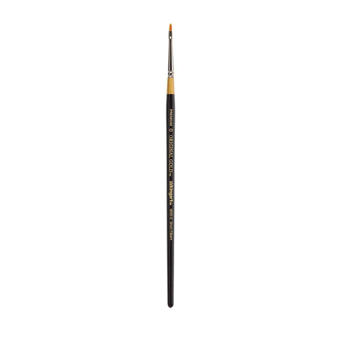 KINGART® Original Gold® 9515 Series, Golden Taklon Pointed Filbert - KINGART