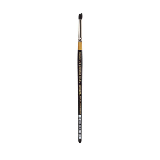 KINGART® Original Gold Specialty® 9245 Series, Russian Fitch Natural Blend Deerfoot Stippler Artist Brush - KINGART