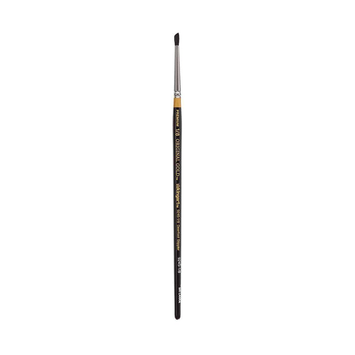 KINGART® Original Gold Specialty® 9245 Series, Russian Fitch Natural Blend Deerfoot Stippler Artist Brush - KINGART