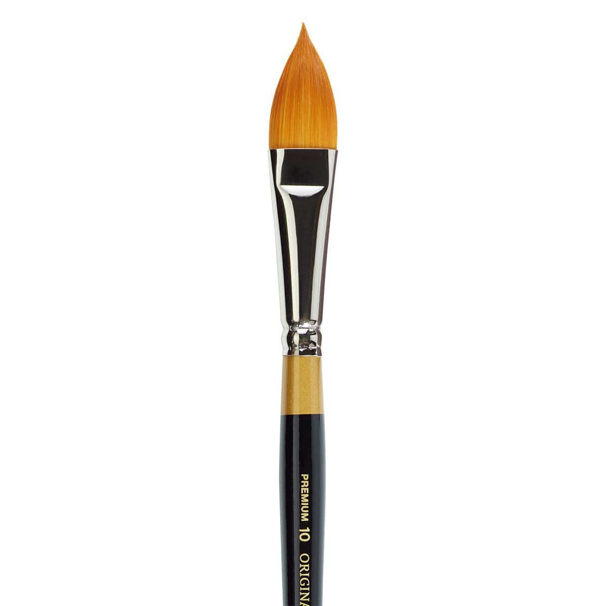 KINGART® Radiant™ 6500 Filbert Series Premium Golden Synthetic Brushes for  Acrylic, Oil and Watercolor, Set of 6
