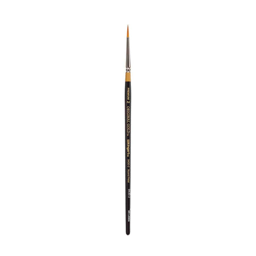 KINGART® Original Gold® 9430 Series, Golden Taklon Round Floral Petal Artist Brush - KINGART