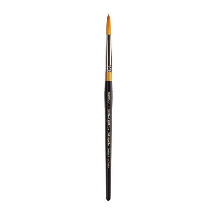 KINGART® Original Gold® 9040 Series, Golden Taklon Round Stroke - KINGART