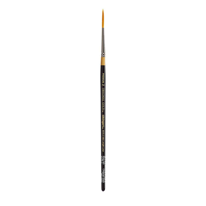 KINGART® Original Gold® 9375 Series, Golden Taklon Mid-Length Liner - KINGART