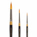 KINGART® Original Gold® 9430 Series, Golden Taklon Round Floral Petal Artist Brush - KINGART