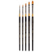 KINGART® Original Gold® 9515 Series, Golden Taklon Pointed Filbert - KINGART