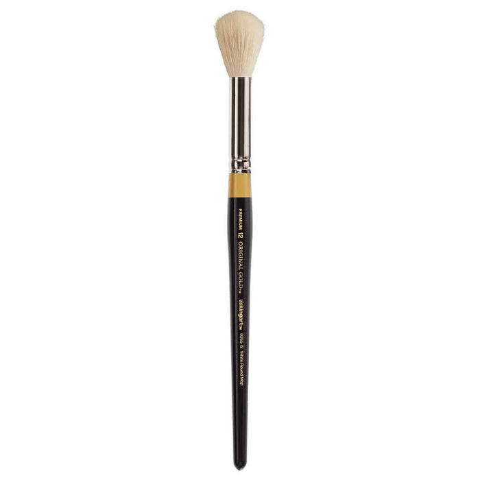 KINGART® Original Gold Specialty® 9265 Series, Round Mop Artist Brush, Super-Soft Natural - KINGART