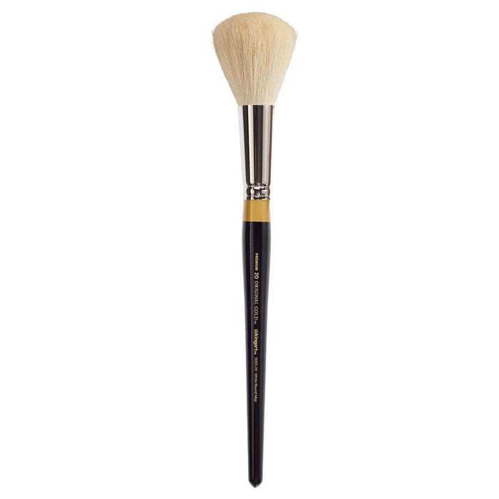 KINGART® Original Gold Specialty® 9265 Series, Round Mop Artist Brush, Super-Soft Natural - KINGART