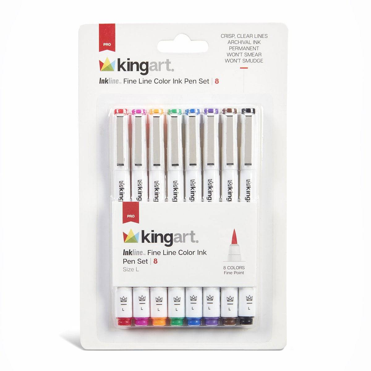 Fineline Ink Pens, set of 2 (22 and 21 gauge tips) – Artistic