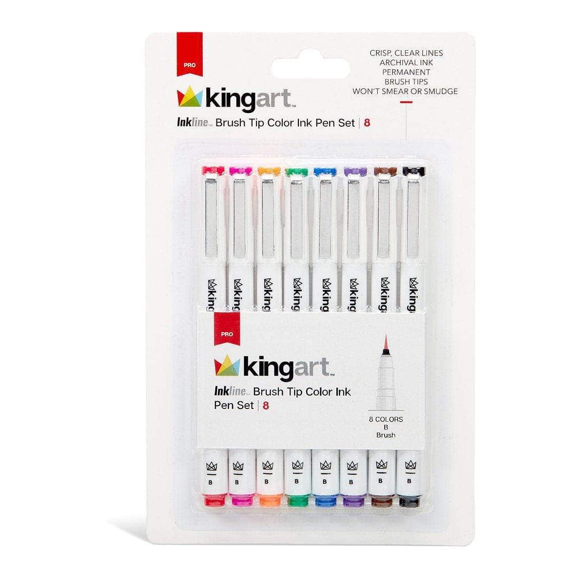 Tritart Brush Pens Supply Set of 51 - 24 Pens with 2 Watercolour Pens & 15  Watercolour Sheets - Bullet Journal & Calligraphy Art Pens for Artists and  Professionals : : Stationery & Office Supplies