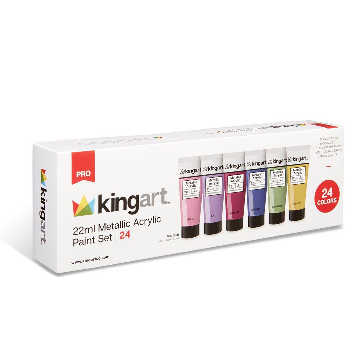 72 Color Set of Acrylic Paint in Large 18ml Tubes - Rich Vivid Colors for  Artists, Students, 72 Colors - 18ml Tubes - King Soopers