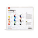 KINGART® PRO Artist Oil Paint, 12ml (.4oz),  Set of 24 Unique Colors - KINGART