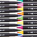 KINGART® PRO Twin-Tip™ Brush Pen Art Markers, Set of 48 Unique & Vivid Colors - KINGART