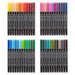 KINGART® PRO Twin-Tip™ Brush Pen Art Markers, Set of 48 Unique & Vivid Colors - Pro - KINGART®