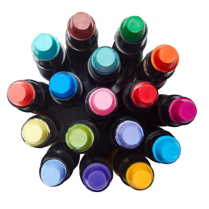 KINGART® Gel Stick Artist Mixed Media Crayons, Set of 72 Unique Colors - KINGART