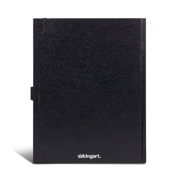 KINGART® Hardcover Sketchbook Journal 2-Pack, 5.5” x 8.5" & 8.5” x 11" (80 sheets each) - KINGART