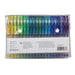 KINGART® Soft Grip Glitter Gel Pens, XL 2.5mm Ink Cartridge, Set of 80 Unique Colors - KINGART