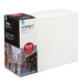 KINGART® Stretched White Canvas 9" x 12", 100% Cotton, Gesso-Primed, 8-Pack - KINGART