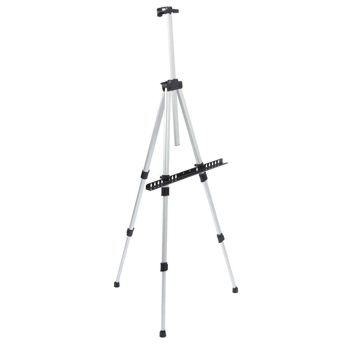 KINGART® Studio Aluminum Tripod Artist Field & Display Easel, 66" Stand - KINGART