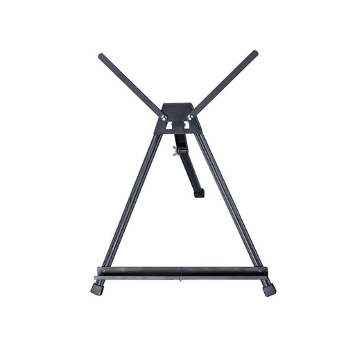 KINGART® Studio Black Aluminum Tabletop Display Easel, Adjustable with Extension Arm Wings - KINGART