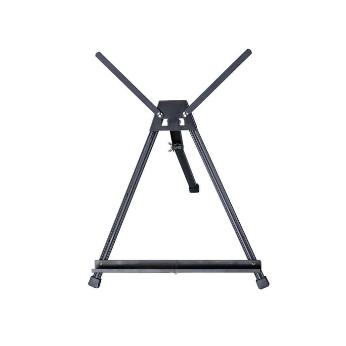 KINGART® Studio Black Aluminum Tabletop Display Easel, Adjustable with Extension Arm Wings - KINGART