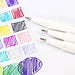 KINGART® Studio Fine Line Color Ink Pens, Set of 24 Unique Colors, Size 04 mm - Studio - KINGART®