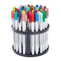 KINGART® Fine Line Color Ink Pens, Set of 48 Unique Colors, Tip Size 0. ...