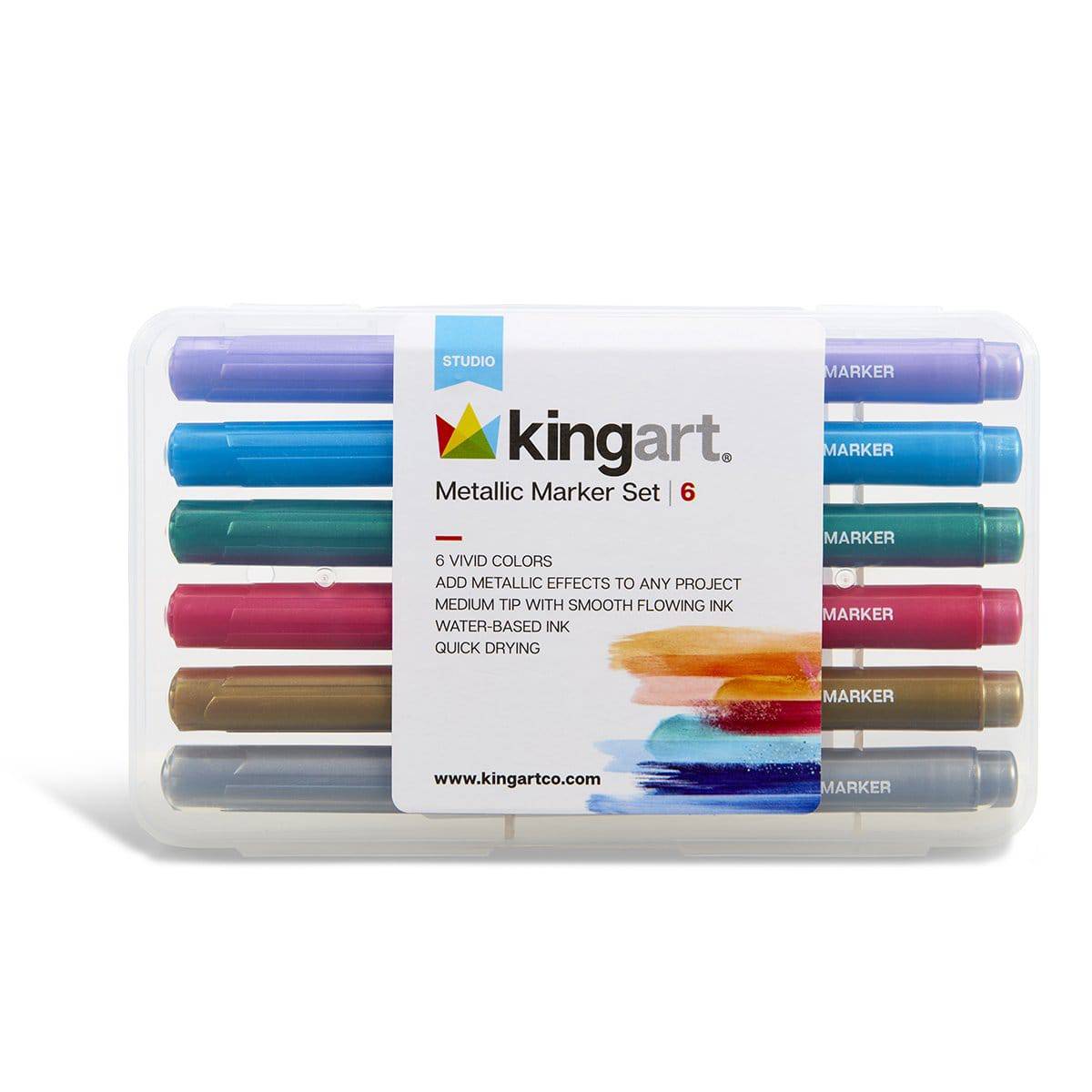 KINGART® Studio Colored Pencils, Set of 100 Unique Colors