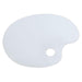 KINGART® Studio Oval Shaped Non-Stick Clear Plexi-Palette - 9.5" X 13.75" - KINGART