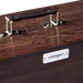 KINGART® Studio Wooden Artist Supply Chest, Espresso Finish - KINGART