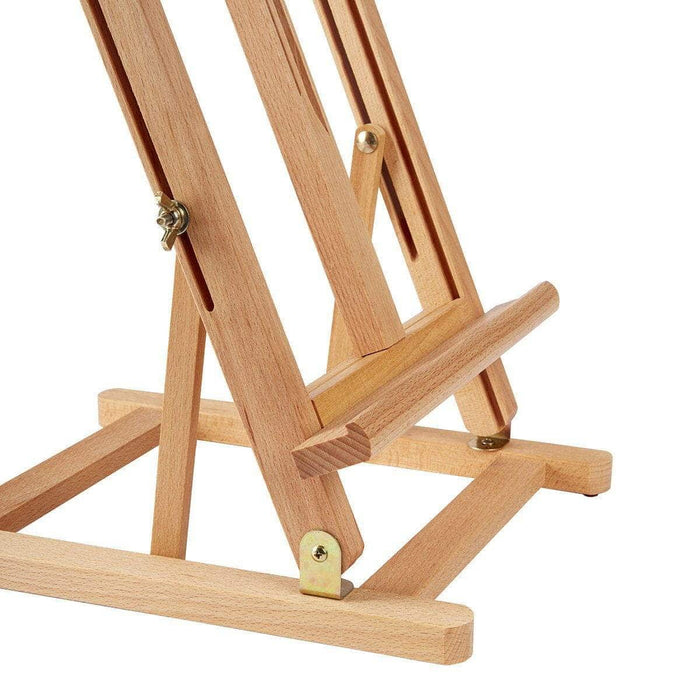 KINGART® Studio Wooden Medium Tabletop H-Frame Easel - KINGART