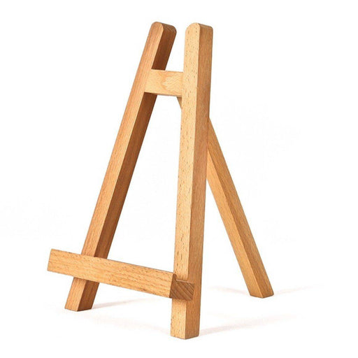 KINGART® Studio Wooden Tabletop Display Stand A-Frame Easel - KINGART