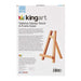 KINGART® Studio Wooden Tabletop Display Stand A-Frame Easel - KINGART