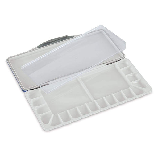 KINGART® Watercolor Airtight Leak Proof Portable Palette 18-Well & Mixing Tray - KINGART