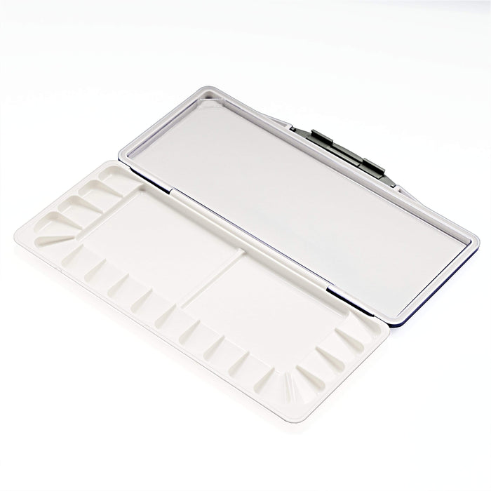 KINGART® Watercolor Airtight Leak Proof Portable Palette 18-Well & Mixing Tray - KINGART